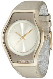 Police Biały/Skóra Ø40 mm PL12778MSG/06