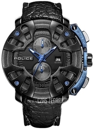 Police Protector Czarny/Skóra Ø50 mm PL13806JSU.02