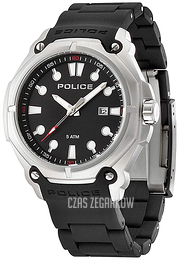 Police Czarny/Guma Ø45 mm PL13939JS/02