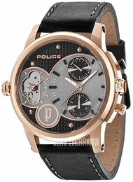 Police Wielokolorowy/Skóra Ø50 mm PL14376JSR/02