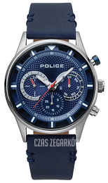 Police Niebieski/Skóra Ø41 mm PL14383JS/03
