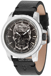 Police Reaper Czarny/Skóra Ø48 mm PL14385JS/57