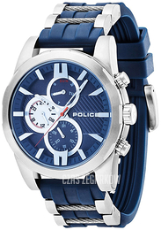 Police Matchcord Niebieski/Stal Ø48 mm PL14541JS.03P