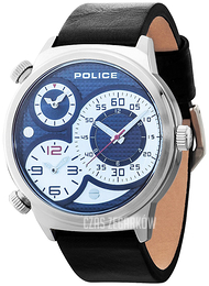 Police Elapid Niebieski/Skóra Ø50 mm PL14542JS.02