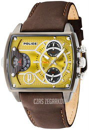 Police Scorpion Żółty/Skóra PL14698JSU/19A