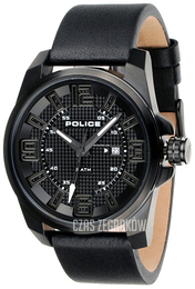 Police Set Czarny/Skóra Ø46 mm PL14762JSB/02