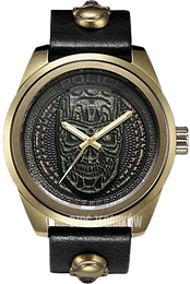 Police Czarny/Stal w odcieniu złota Ø50 mm PL14798JSQG.61