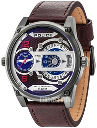 Police Brązowy/Skóra Ø51 mm PL14835JSU.12