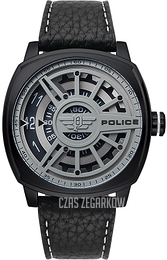 Police Speed Head Szary/Skóra Ø50 mm PL15239JSB.01