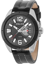 Police Pitcher Szary/Skóra Ø46 mm PL15240JSUB.02