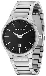 Police Czarny/Stal Ø40 mm PL15246JS/02M