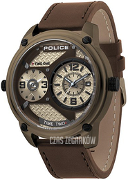 Police Szampański/Skóra Ø43 mm PL15268JSK.53