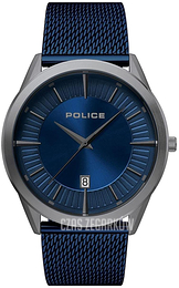 Police Niebieski/Stal Ø44 mm PL15305JSU.03MM