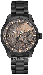 Police Neist Szary/Stal Ø46 mm PL15715JSB.02M