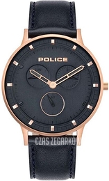 Police Niebieski/Skóra Ø42 mm PL15968JSR.03