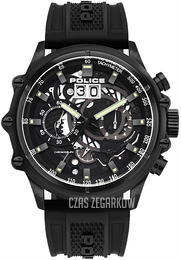 Police Luang Czarny/Guma Ø48 mm PL16018JSB.02P