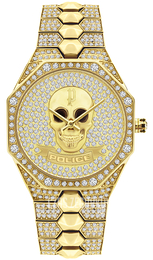 Police Montaria Zloty/Pozlacana Ø36 mm PL16027BSG/22M