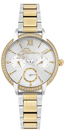 Police Nadu Biały/Pozlacana Ø34 mm PL16043BSTG/04M