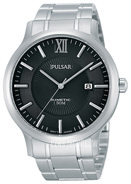 Pulsar Dress Czarny/Stal Ø44 mm PAR185X1