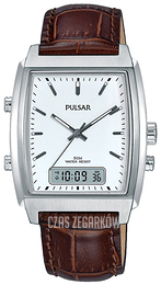 Pulsar Dress Biały/Skóra PBK033X1