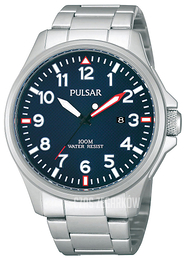 Pulsar Niebieski/Stal Ø43 mm PG8219X1