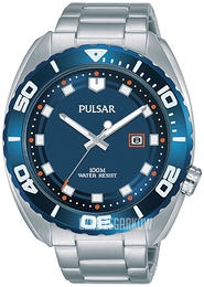Pulsar Sport Niebieski/Stal Ø45 mm PG8281X1