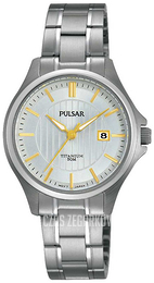 Pulsar Dress Srebrny/Tytan Ø30 mm PH7435X1