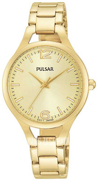 Pulsar Dress Żółte złoto/Stal w odcieniu złota Ø30 mm PH8188X1