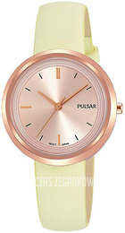 Pulsar Różowe złoto/Skóra Ø30 mm PH8394X1