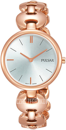 Pulsar Srebrny/Stal w kolorze różowego złota Ø30 mm PM2268X1