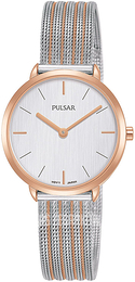 Pulsar Srebrny/Stal w kolorze różowego złota Ø27 mm PM2282X1