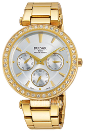 Pulsar Dress Srebrny/Stal w odcieniu złota Ø36 mm PP6160X1