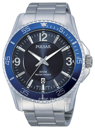Pulsar Sport Niebieski/Stal Ø44 mm PS9289X1