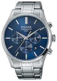 Pulsar Sport Niebieski/Stal Ø43 mm PT3777X1