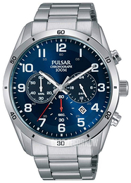 Pulsar Sport Niebieski/Stal Ø43 mm PT3829X1