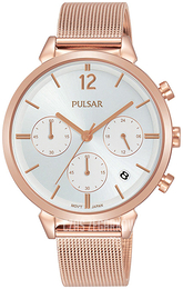 Pulsar Srebrny/Stal w kolorze różowego złota Ø36 mm PT3944X1