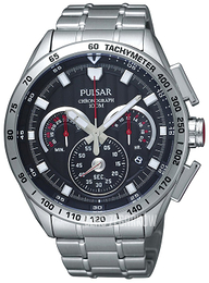 Pulsar Sport Czarny/Stal Ø44 mm PU2001X1