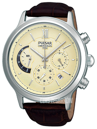 Pulsar Kremowy/Skóra Ø44 mm PU6007X1