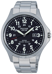 Pulsar Solar Czarny/Stal Ø42 mm PX3003X1