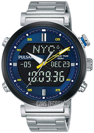 Pulsar Ekran LCD/Stal Ø44 mm PZ4049X1