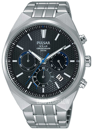 Pulsar Solar Czarny/Stal Ø44 mm PZ5009X1