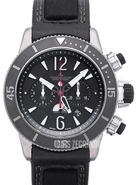 Jaeger LeCoultre Master Compressor Diving Czarny/Skóra Ø46.3 mm 178T470