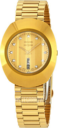 Rado Diastar Original Żółte złoto/Stal w odcieniu złota Ø35 mm R12304303
