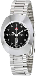 Rado Diastar Original Czarny/Stal Ø35 mm R12408613