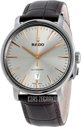 Rado Diamaster Srebrny/Skóra Ø41 mm R14074106
