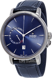 Rado Diamaster Niebieski/Skóra Ø43 mm R14138206