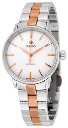 Rado Coupole Biały/Stal w kolorze różowego złota Ø32 mm R22862022