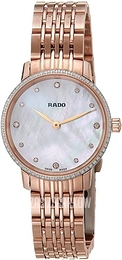 Rado Coupole Biały/Stal w kolorze różowego złota Ø27 mm R22896924