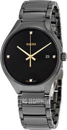 Rado True Czarny/Czeramiczna Ø40 mm R27238712