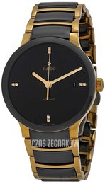 Rado Centrix Czarny/Stal w odcieniu złota Ø38 mm R30035712